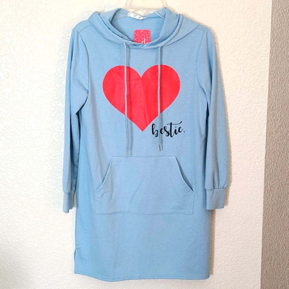NWT PatPat Long Hooded Sweatshirt, M